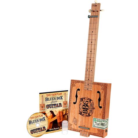 electric blues box slide guitar|sharper image blues box guitar.